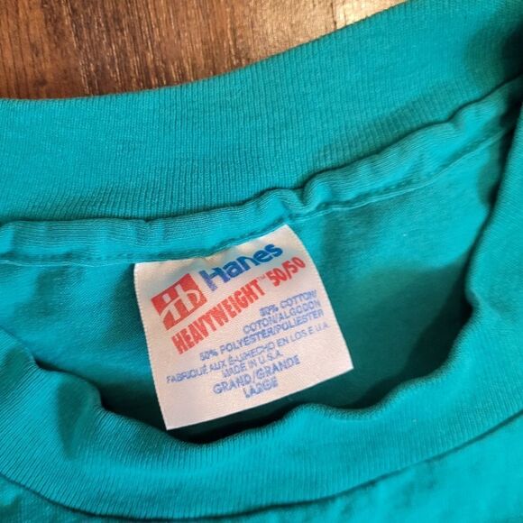 š3āforā$30šāVintageāDallasĀ HanesāTeeāLarge - Picture 2 of 2